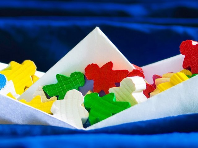 Schiff Puzzleteile zusammensetzen